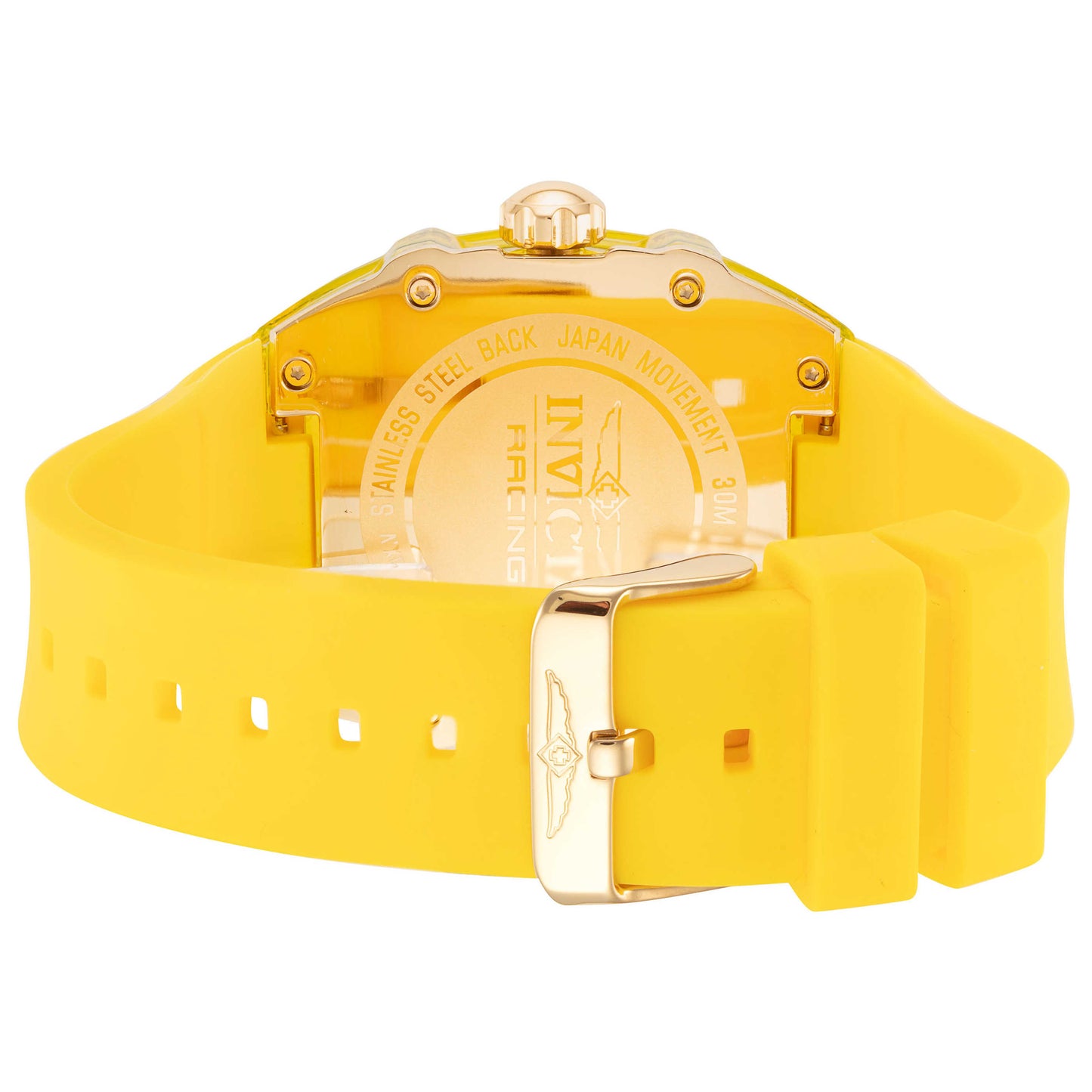 Back view of Invicta Racing Men's Quartz Watch IN-48714