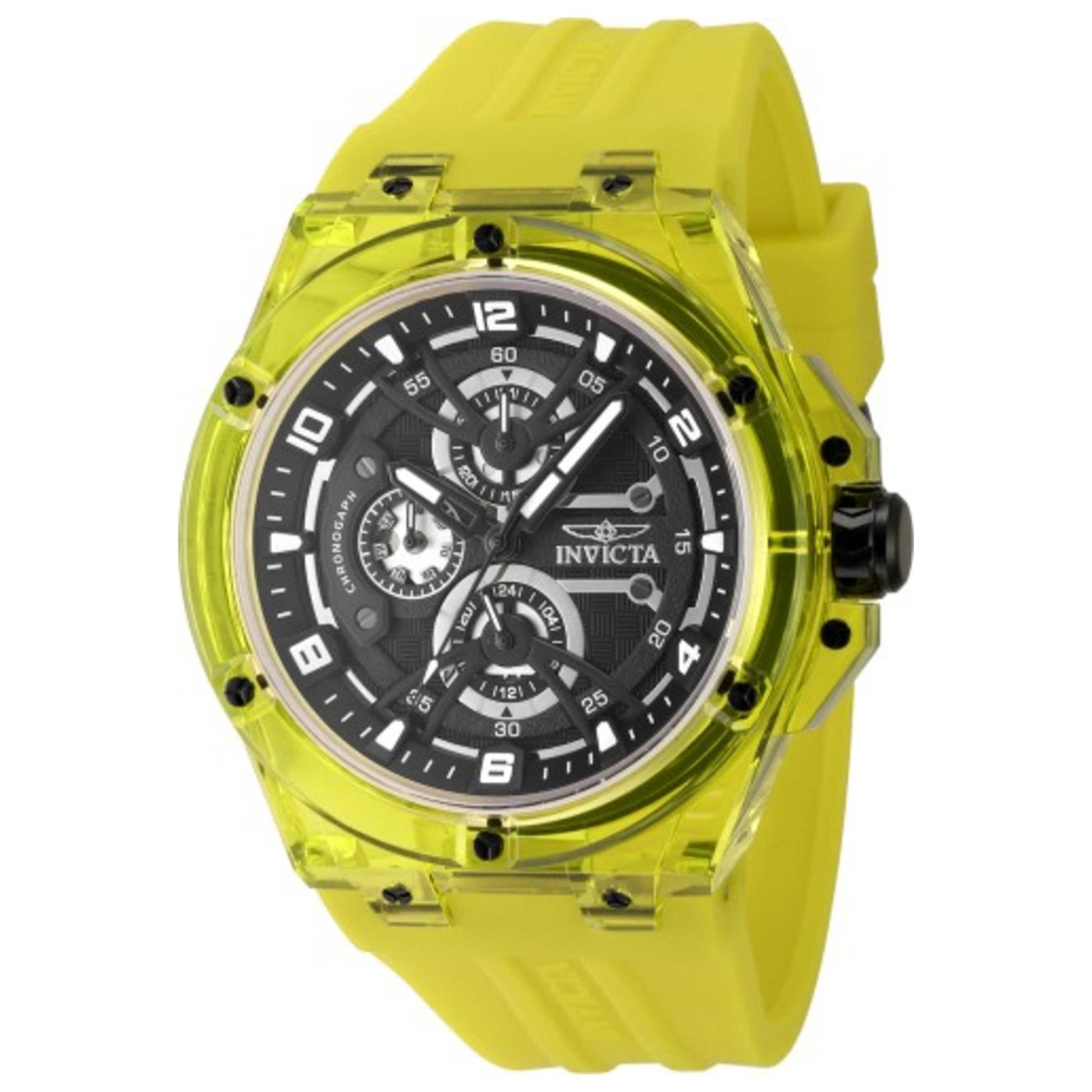 Front view of Invicta Racing Men's Quartz Watch IN-48811