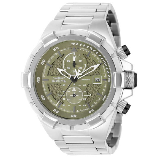 Front view of Invicta Aviator Men's Quartz Watch IN-49253