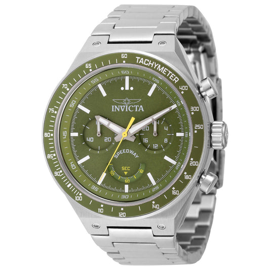 Front view of Invicta Speedway Men's Quartz Watch IN-49380
