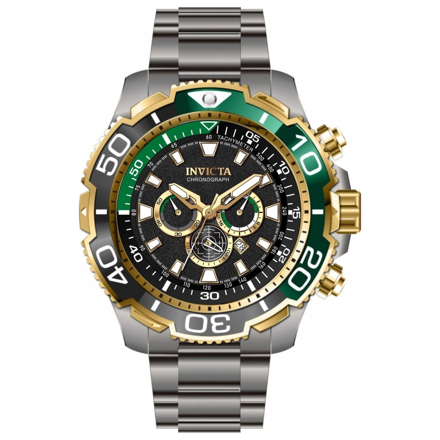 Front view of Invicta TI-22 Men's Quartz Watch IN-49491