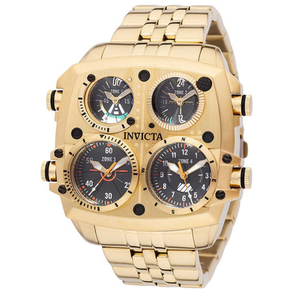 Front view of Invicta Aviator Men's Quartz Watch IN-49604