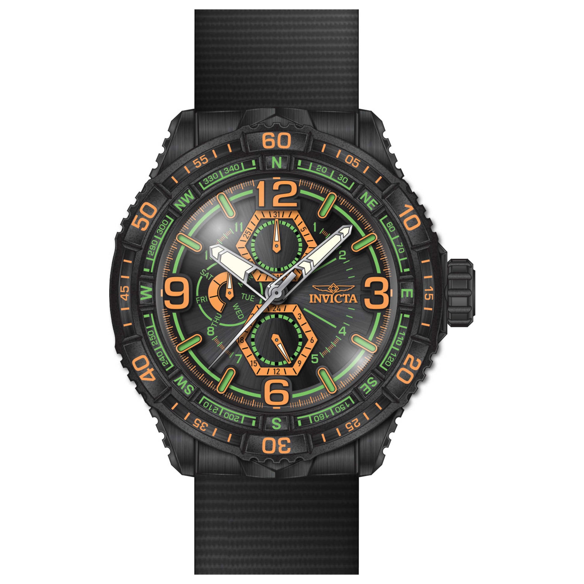Front view of Invicta Coalition Forces Men's Quartz Watch IN-49632