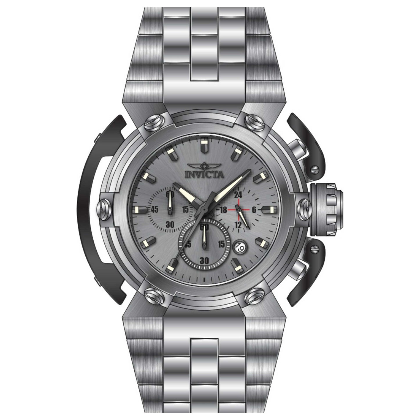 Front view of Invicta Coalition Forces Men's Quartz Watch IN-49767