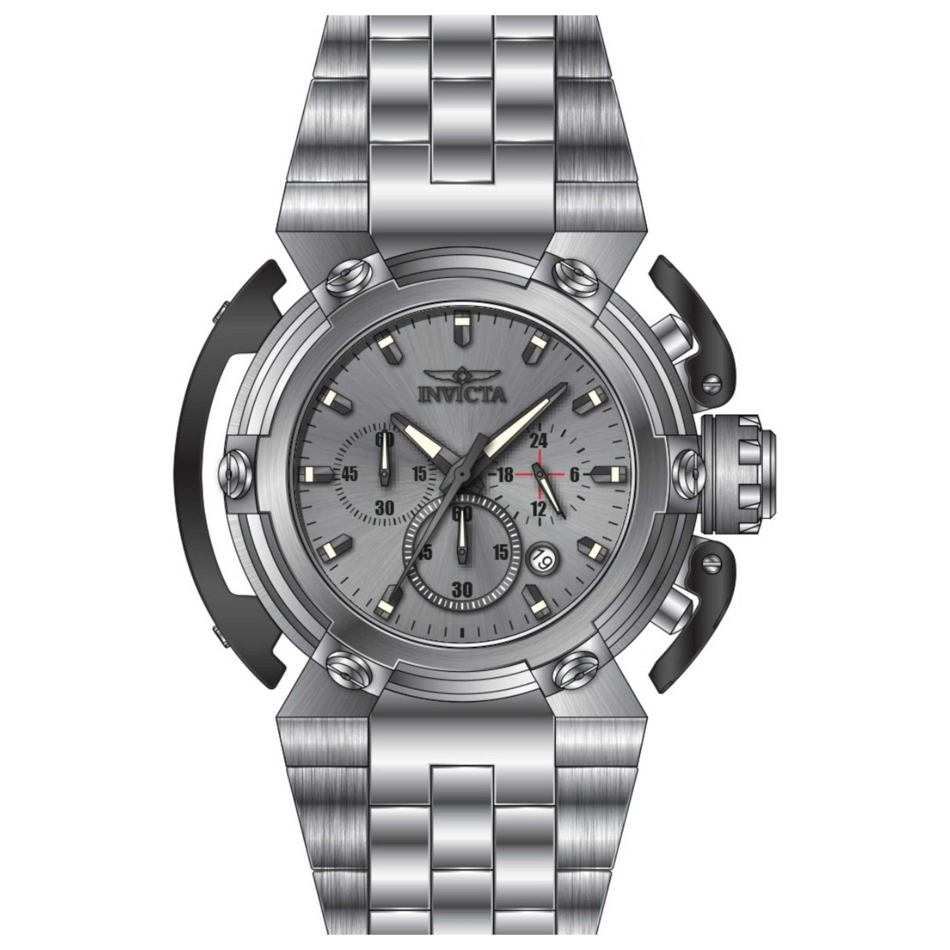Front view of Invicta Coalition Forces Men's Quartz Watch IN-49767