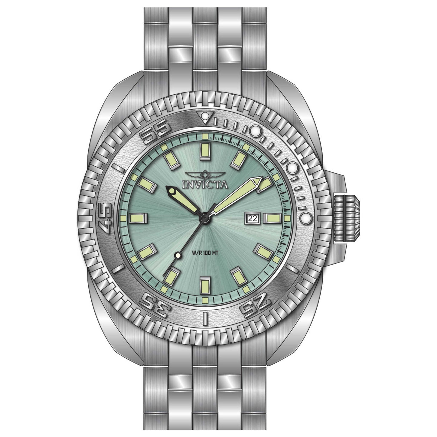 Front view of Invicta Coalition Forces Men's Quartz Watch IN-49780