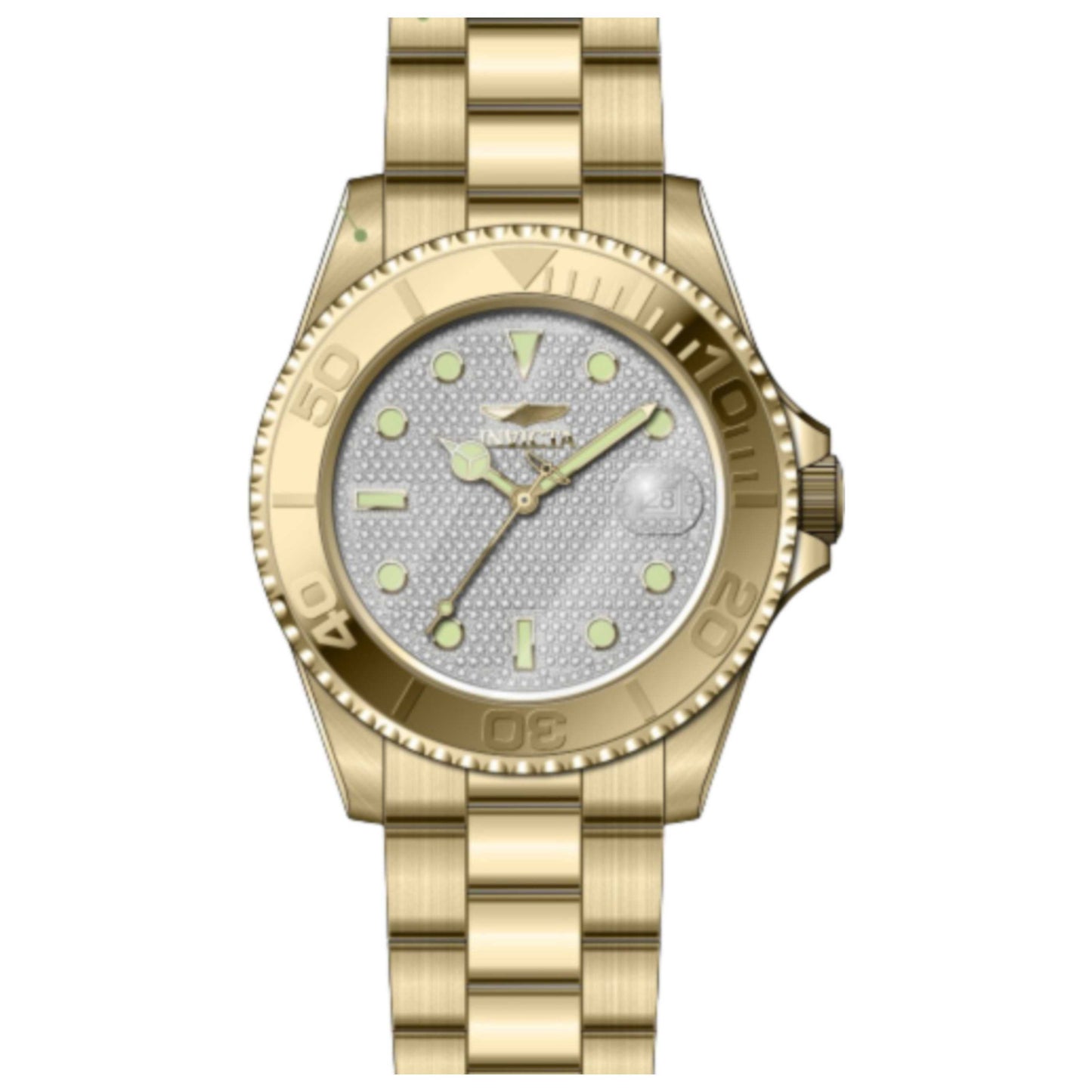Front view of Invicta Pro Diver Men's Automatic Watch IN-50284