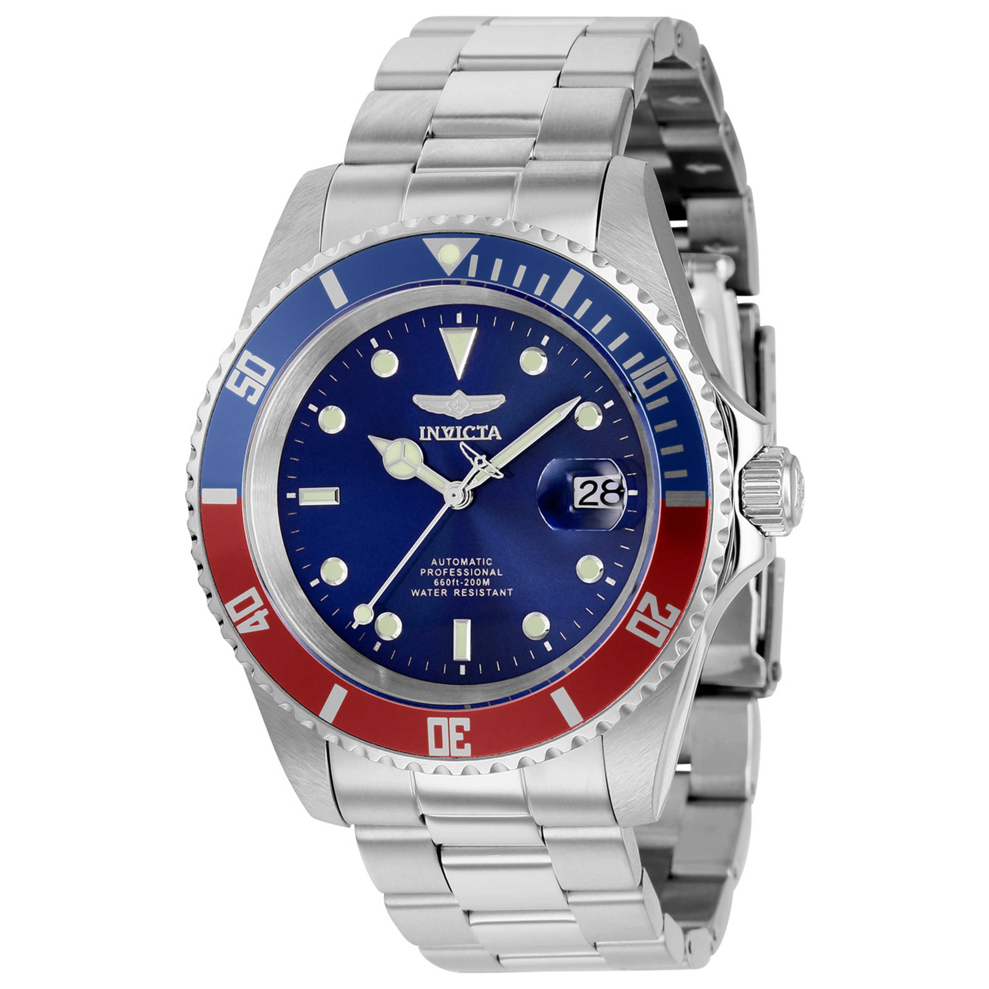 Front view of Invicta Pro Diver Men's Automatic Watch IN-5053OBXL