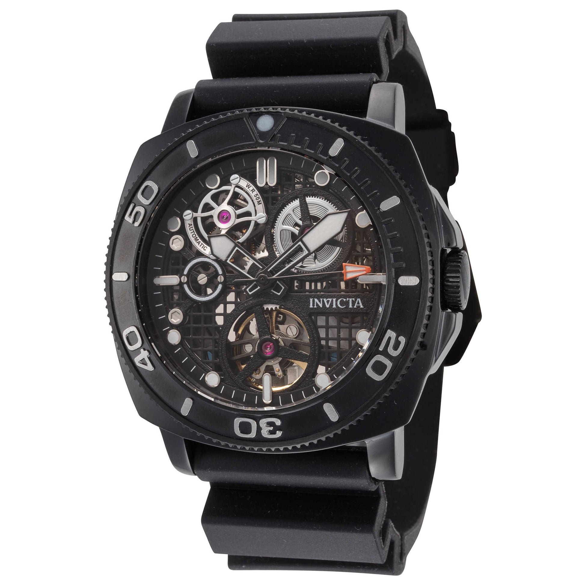 Front view of Invicta Sea Hunter Men's Automatic Watch IN-69460