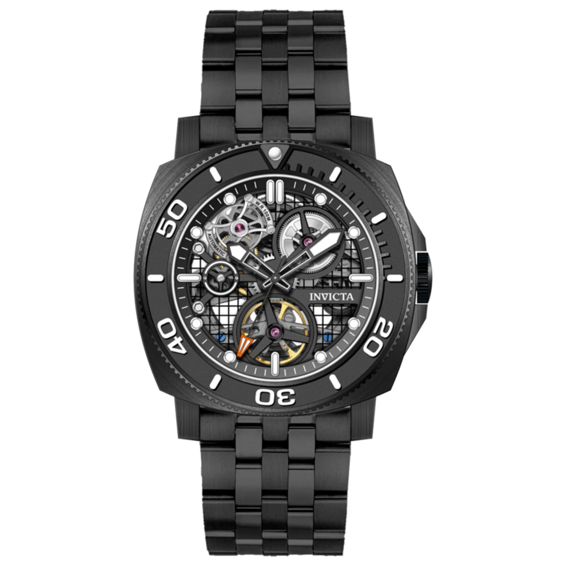 Front view of Invicta Sea Hunter Men's Automatic Watch IN-69466