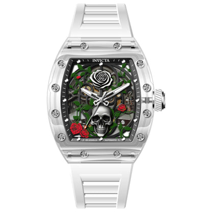 Front view of Invicta Artist Roseskull Men's Automatic Watch IN-69494