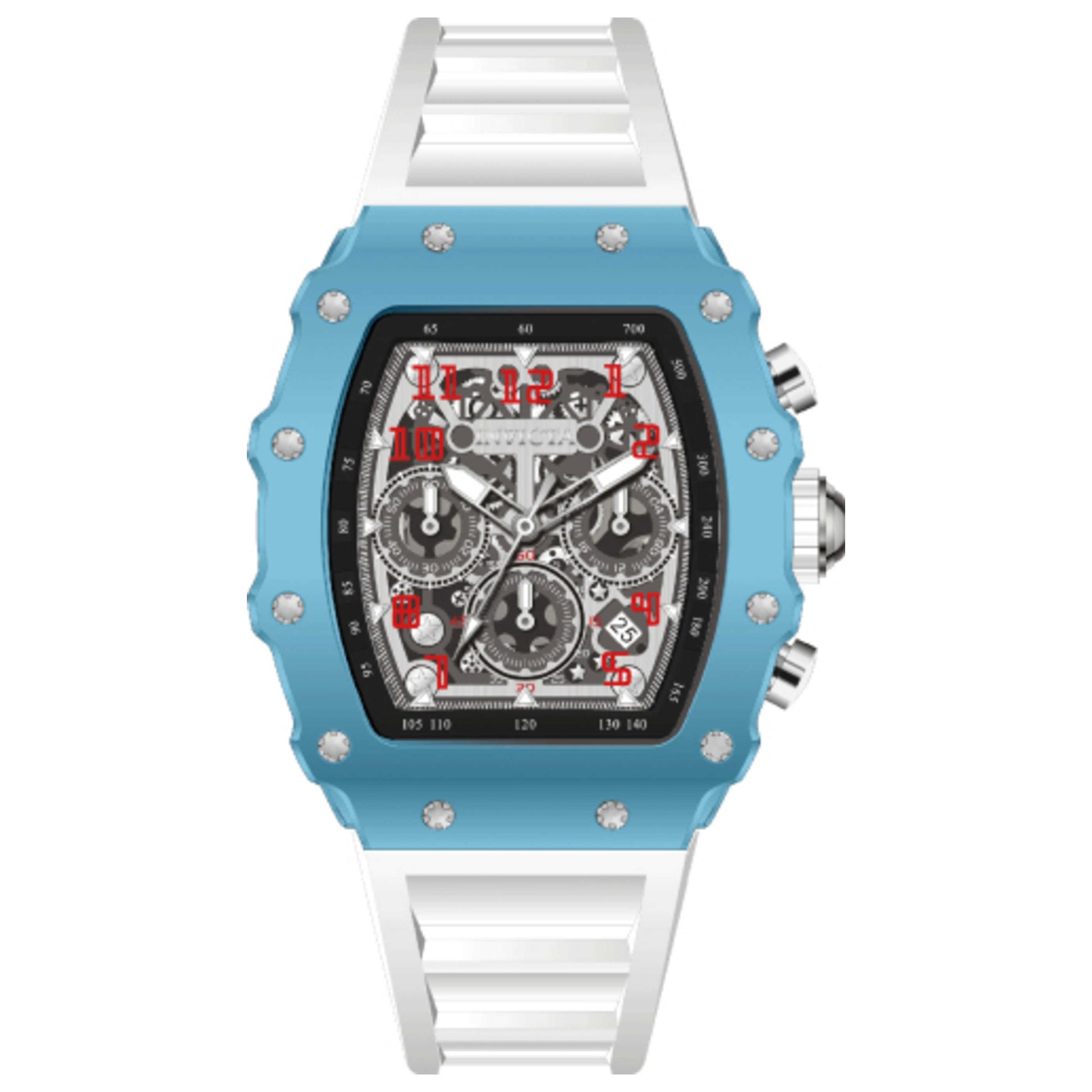 Front view of Invicta Racing Men's Quartz Watch IN-69695