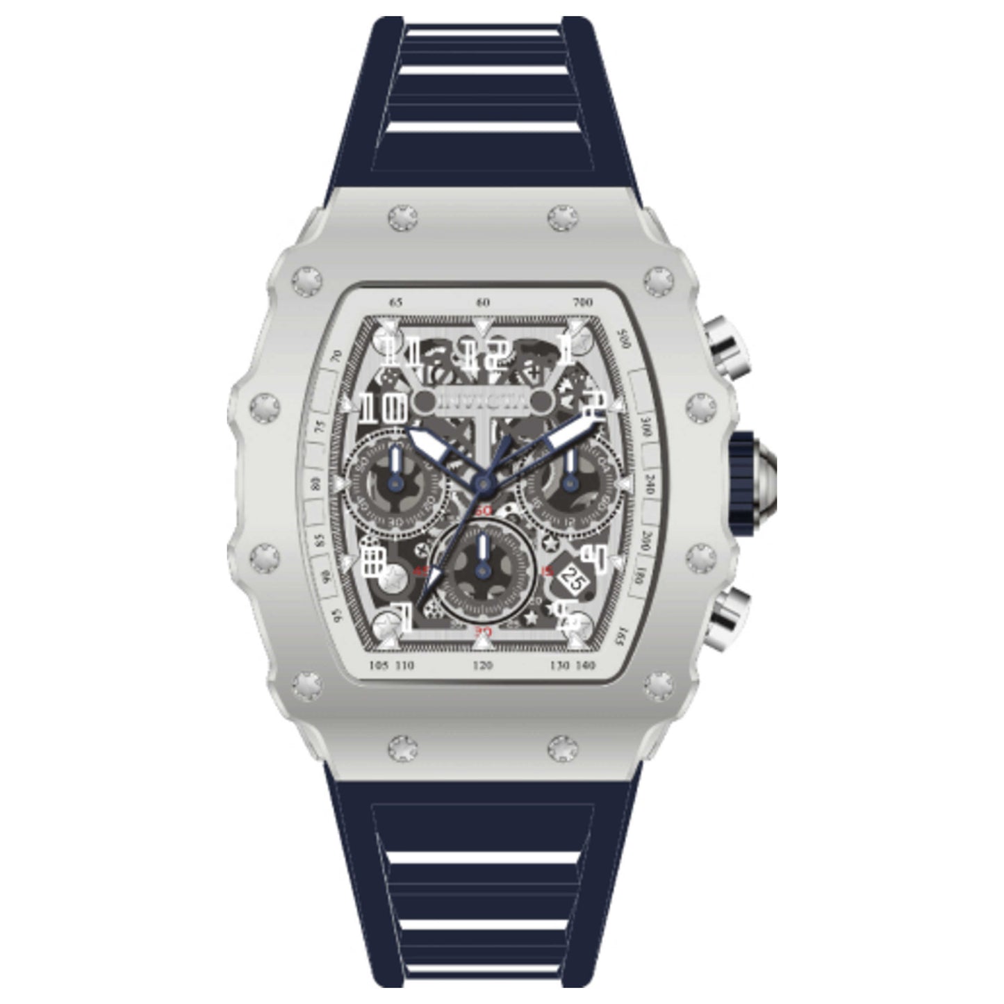 Front view of Invicta Racing Men's Quartz Watch IN-69703