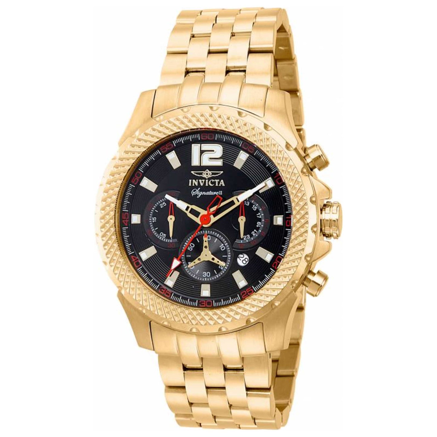 Front view of Invicta Men's Quartz Watch IN-7474