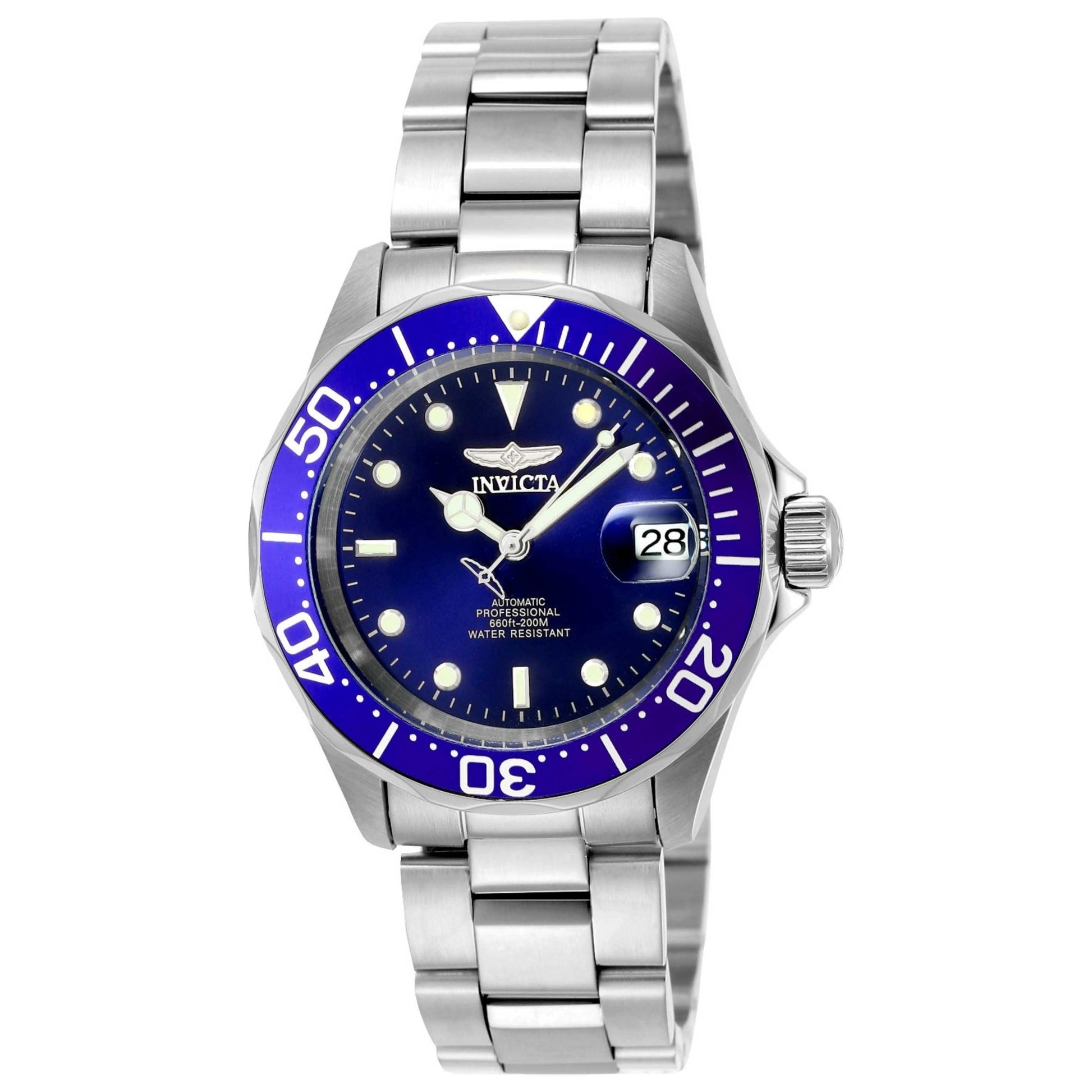 Front view of Invicta Pro Diver Men's Automatic Watch IN-9094