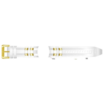 Front view of Invicta Packaging & Display Unisex Watch Strap IN-C00190PUWHTGT