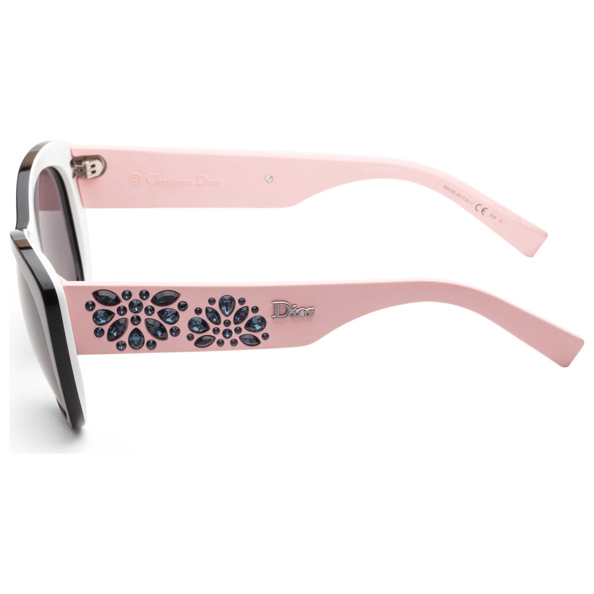 Left view of Christian Dior Inedite Women's Sunglasses INEDITES-HDR-Y1