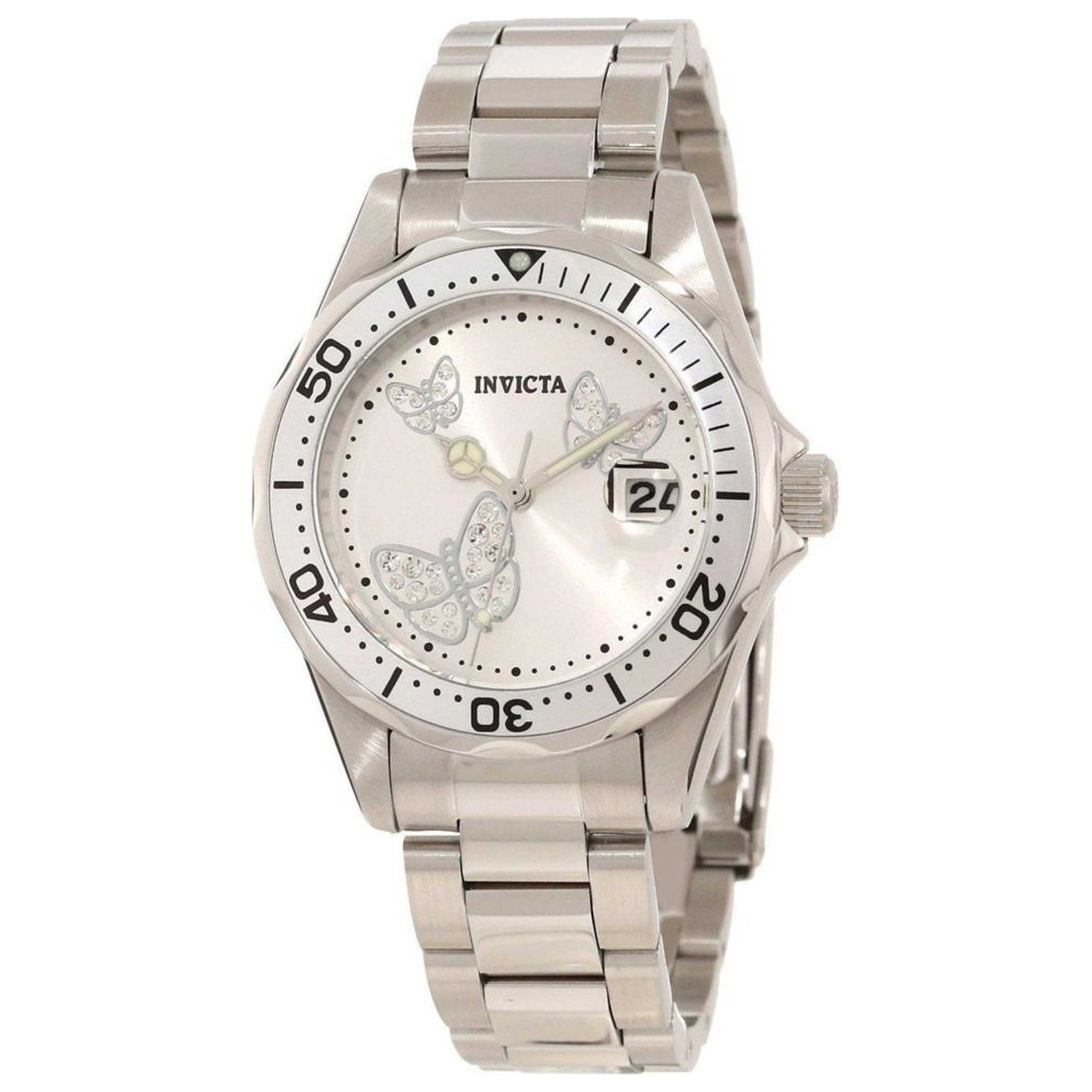 Front view of Invicta Angel Women's Japanese Quartz (Battery-Powered) Watch INVICTA-12503