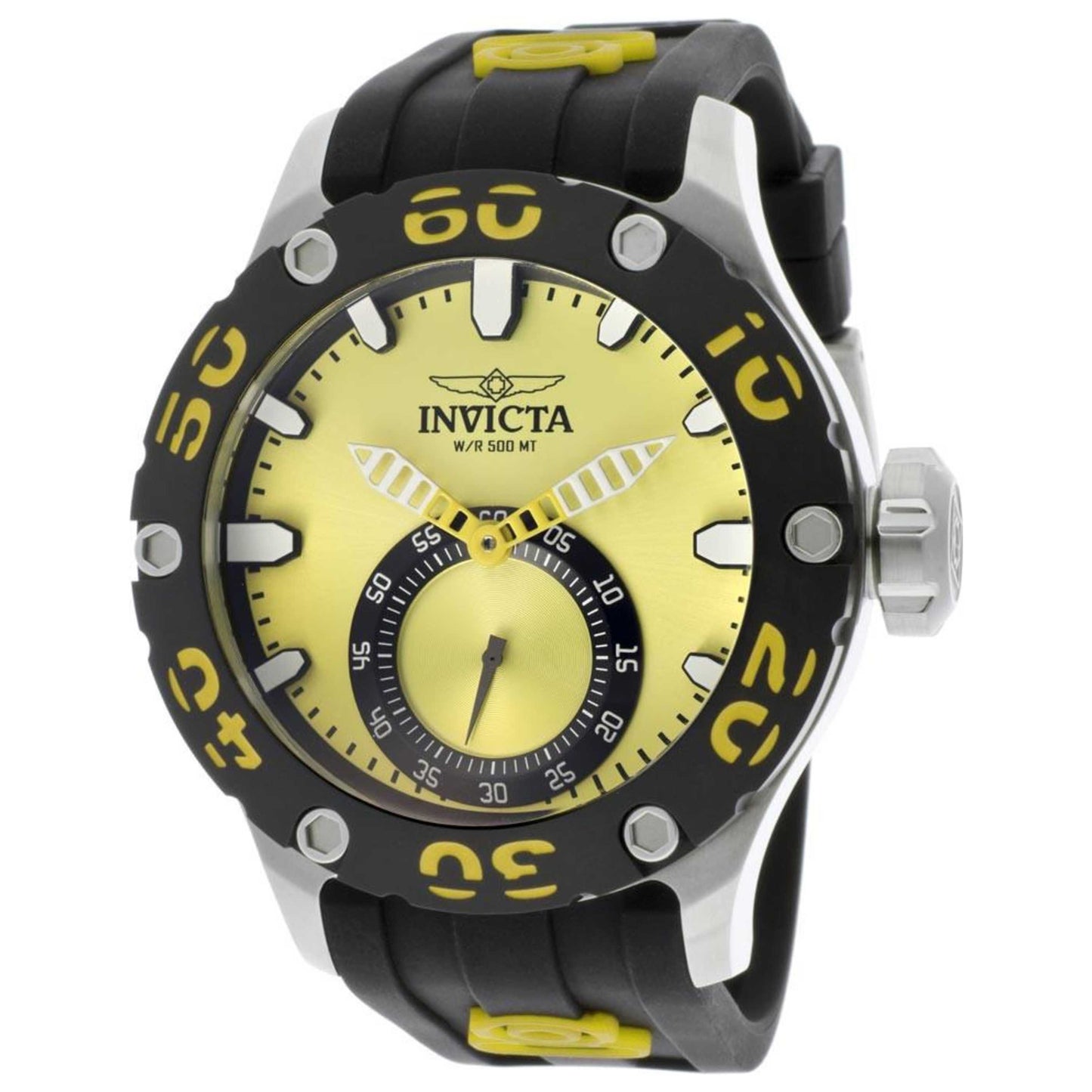 Front view of Invicta Russian Diver Men's Japanese Quartz (Battery-Powered) Watch INVICTA-12705