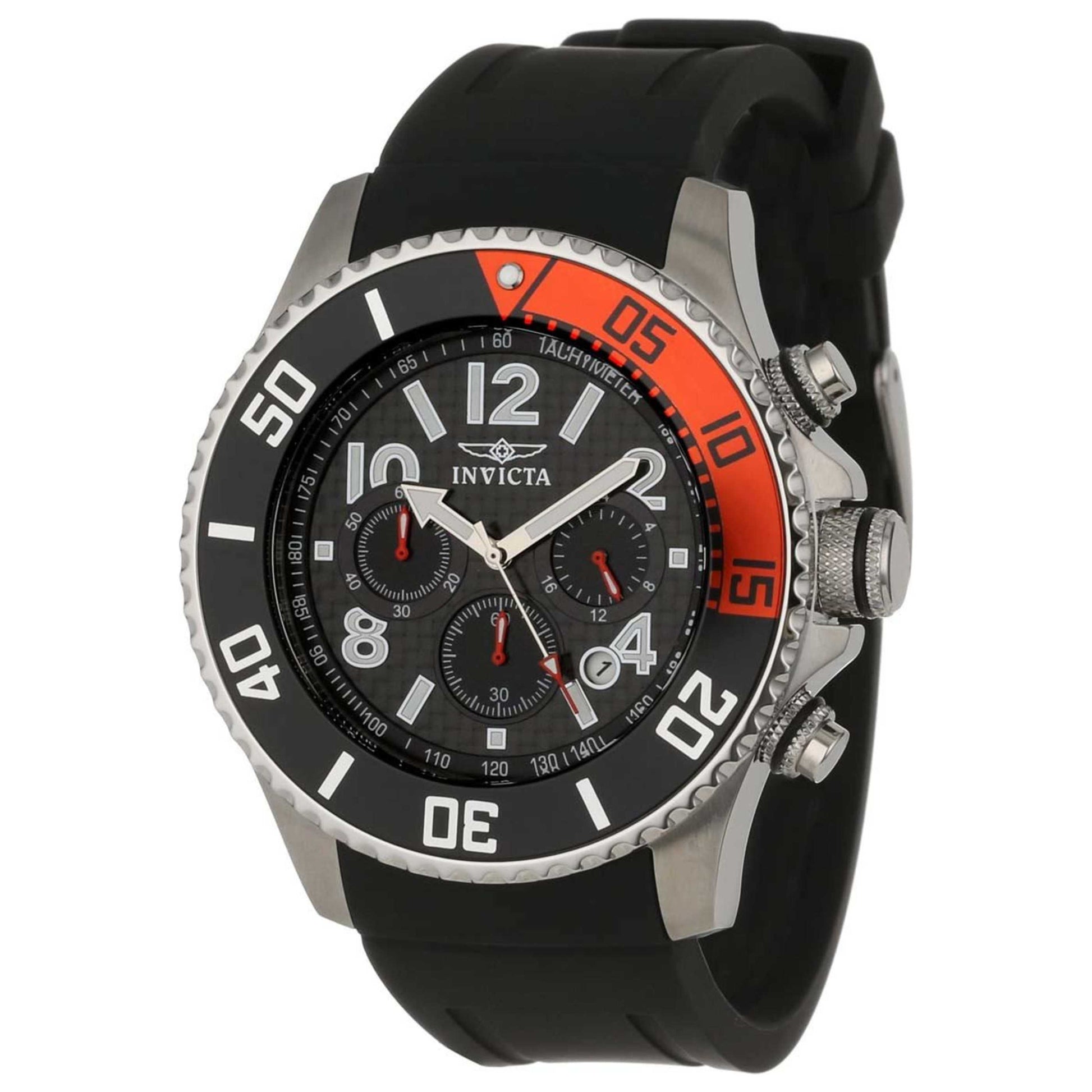 Front view of Invicta Pro Diver Men's Japanese Quartz (Battery-Powered) Watch INVICTA-13727