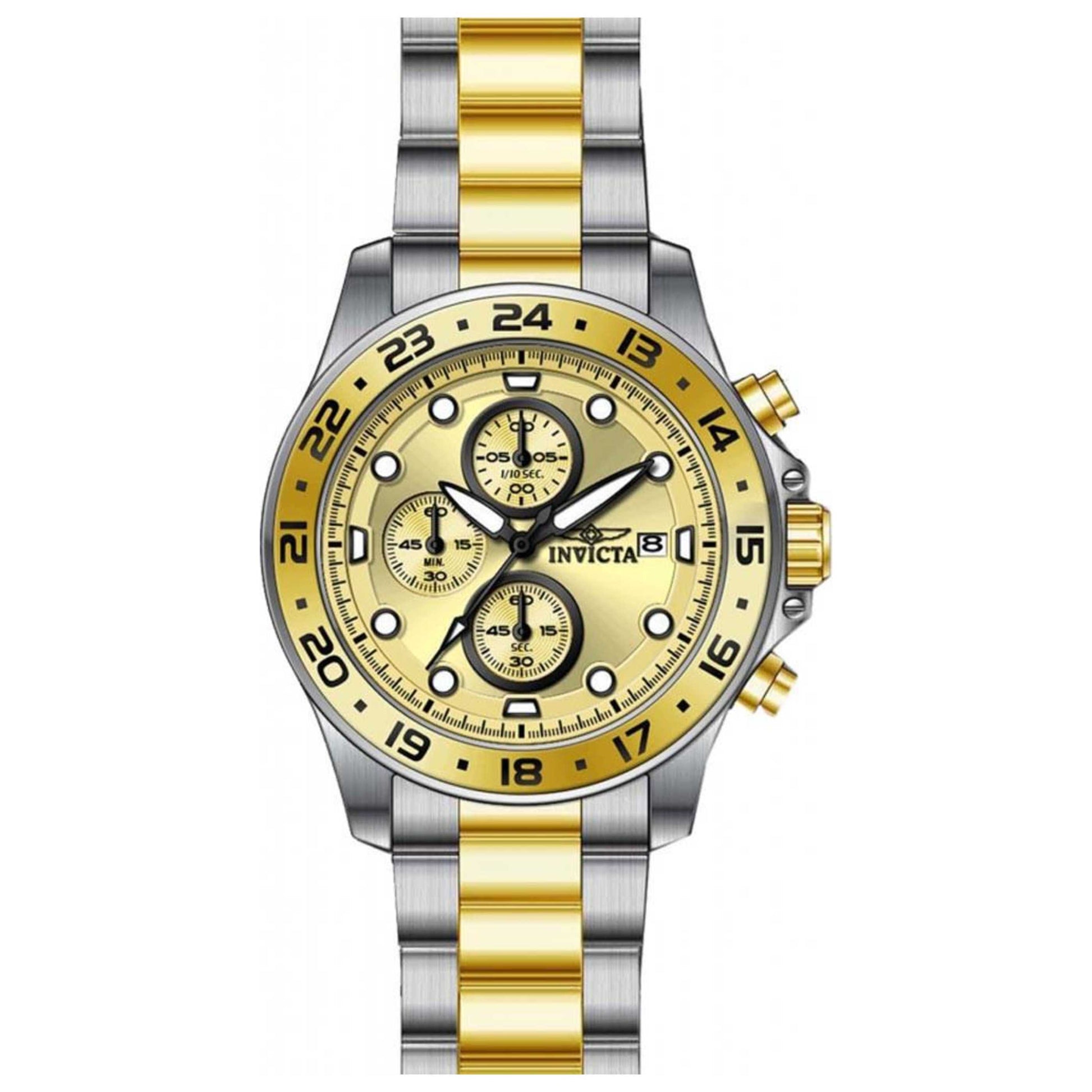 Front view of Invicta Pro Diver Men's Japanese Quartz (Battery-Powered) Watch INVICTA-15207