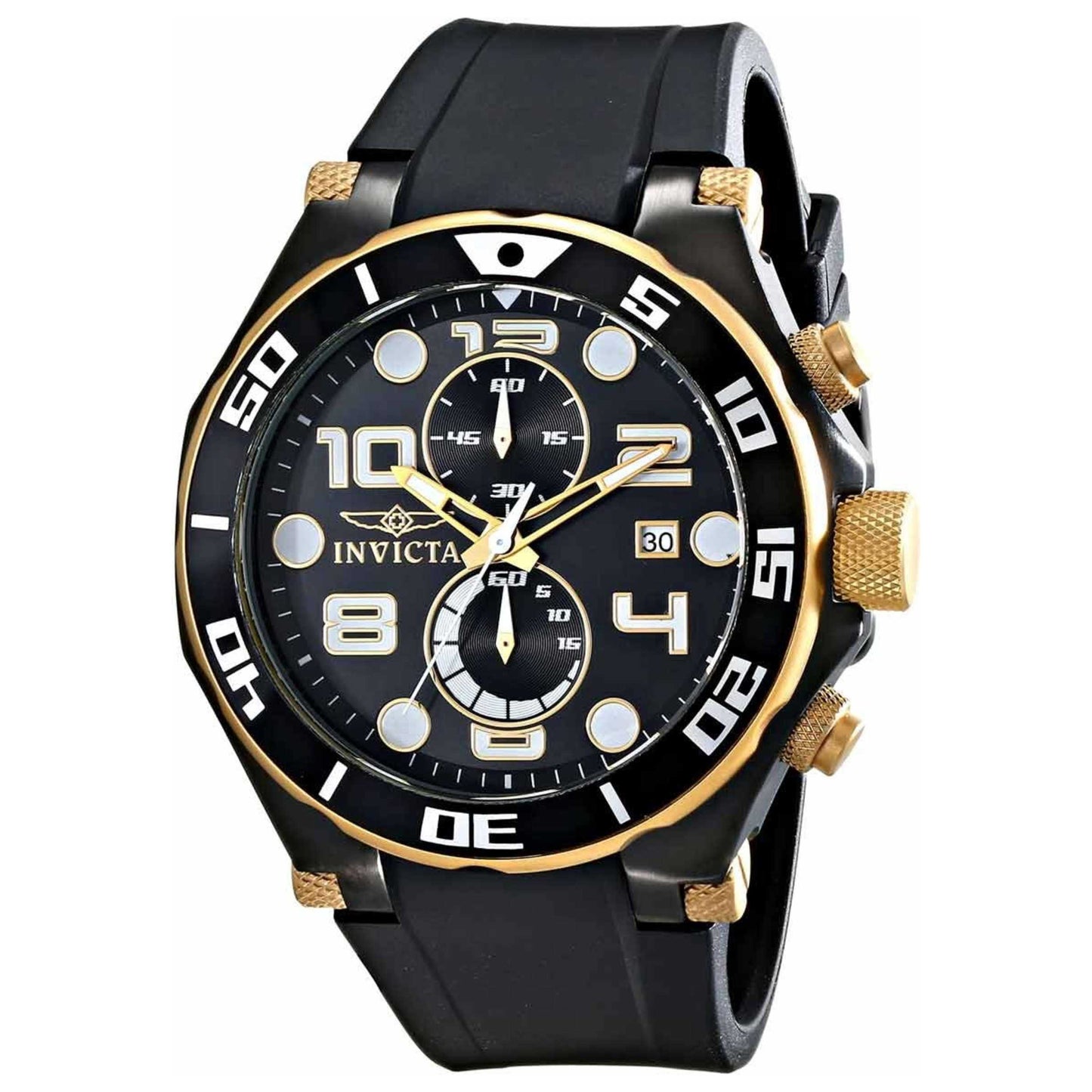 Front view of Invicta Pro Diver Men's Japanese Quartz (Battery-Powered) Watch INVICTA-15396