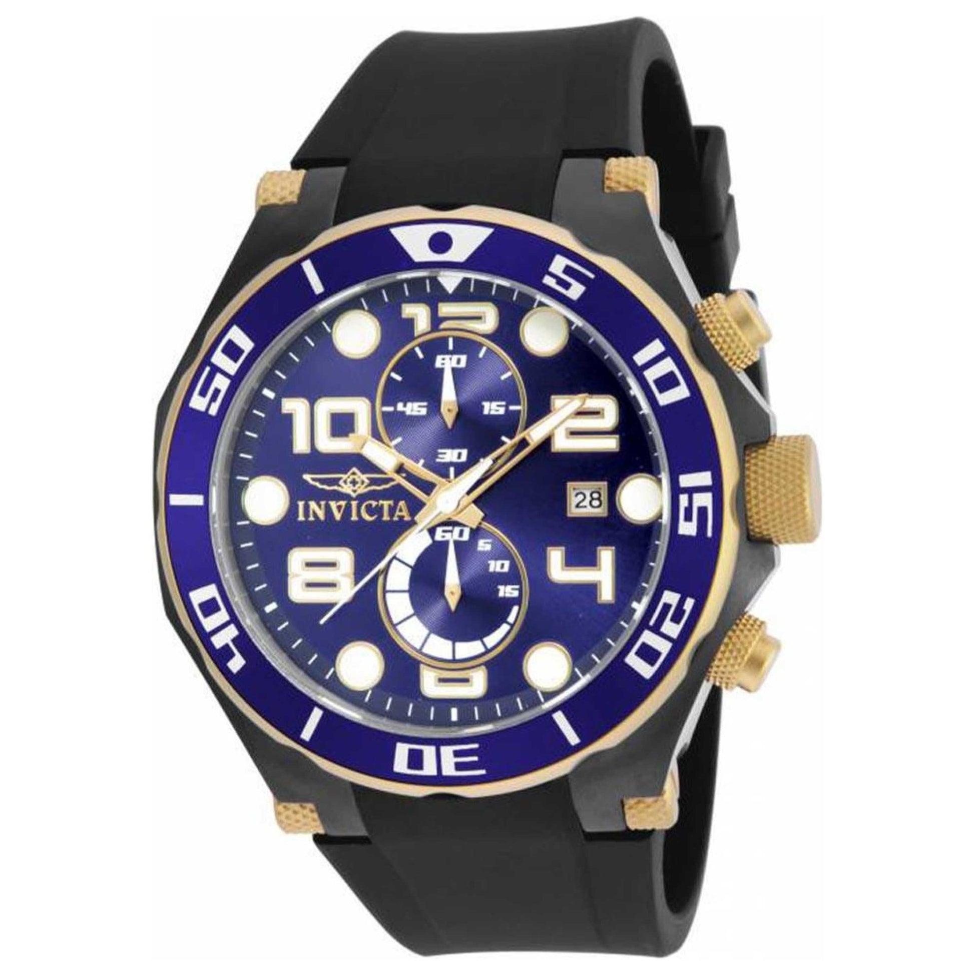 Front view of Invicta Pro Diver Men's Japanese Quartz (Battery-Powered) Watch INVICTA-17814