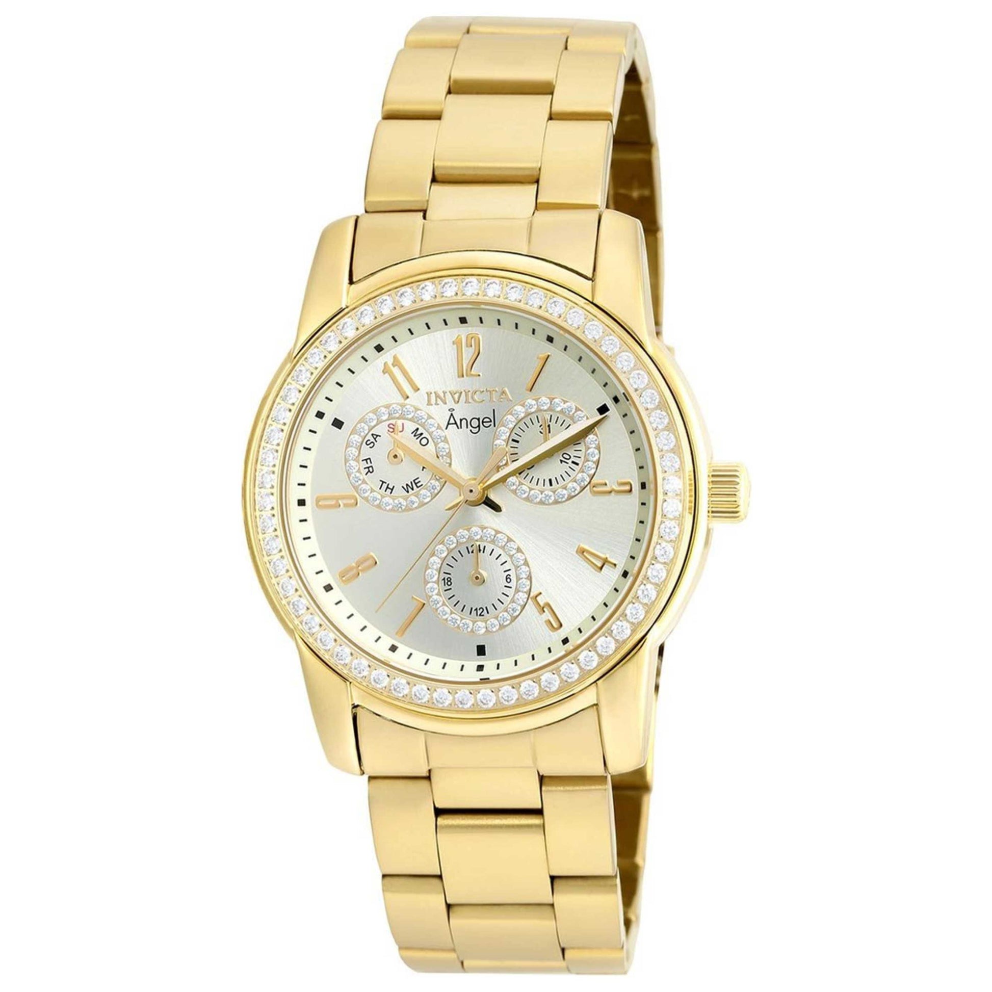 Front view of Invicta Angel Women's Japanese Quartz (Battery-Powered) Watch INVICTA-18990