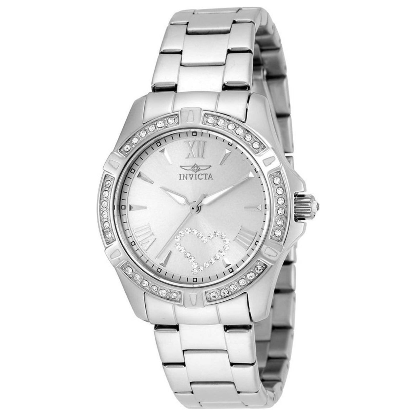 Front view of Invicta Angel Women's Japanese Quartz (Battery-Powered) Watch INVICTA-21383