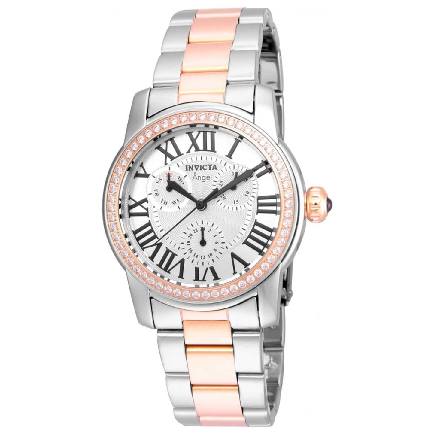 Front view of Invicta Angel Women's Japanese Quartz (Battery-Powered) Watch INVICTA-21708