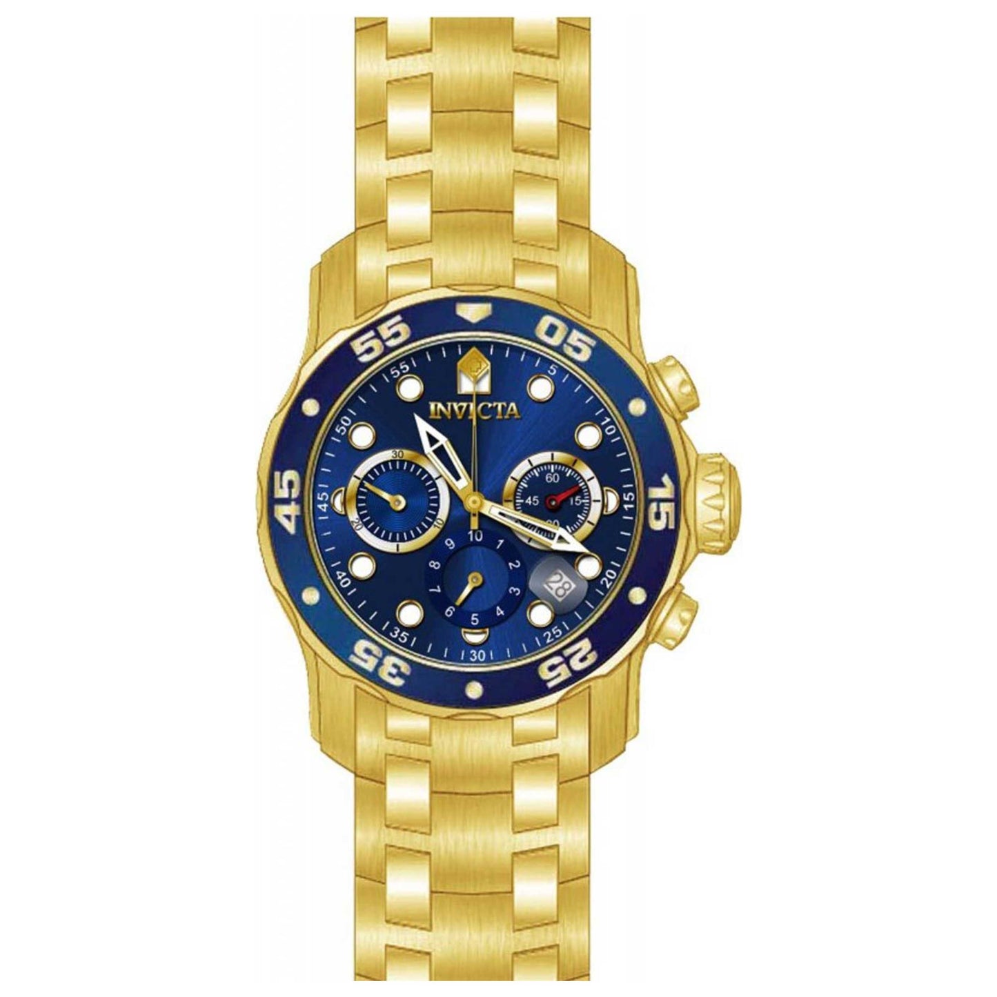 Front view of Invicta Pro Diver Men's Quartz Watch INVICTA-21923