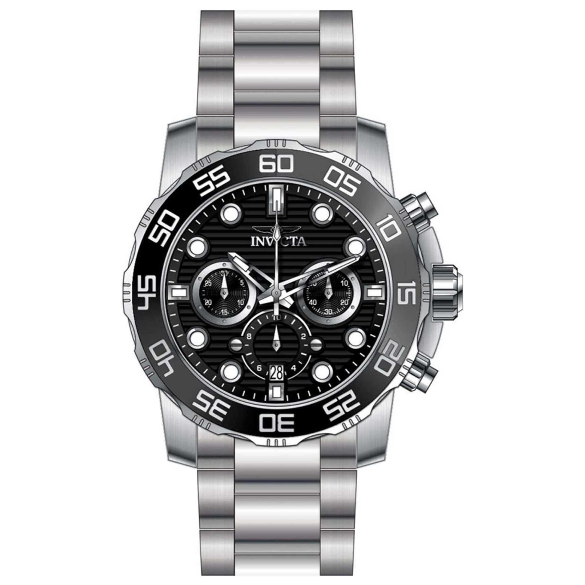 Front view of Invicta Pro Diver Men's Quartz Watch INVICTA-22226