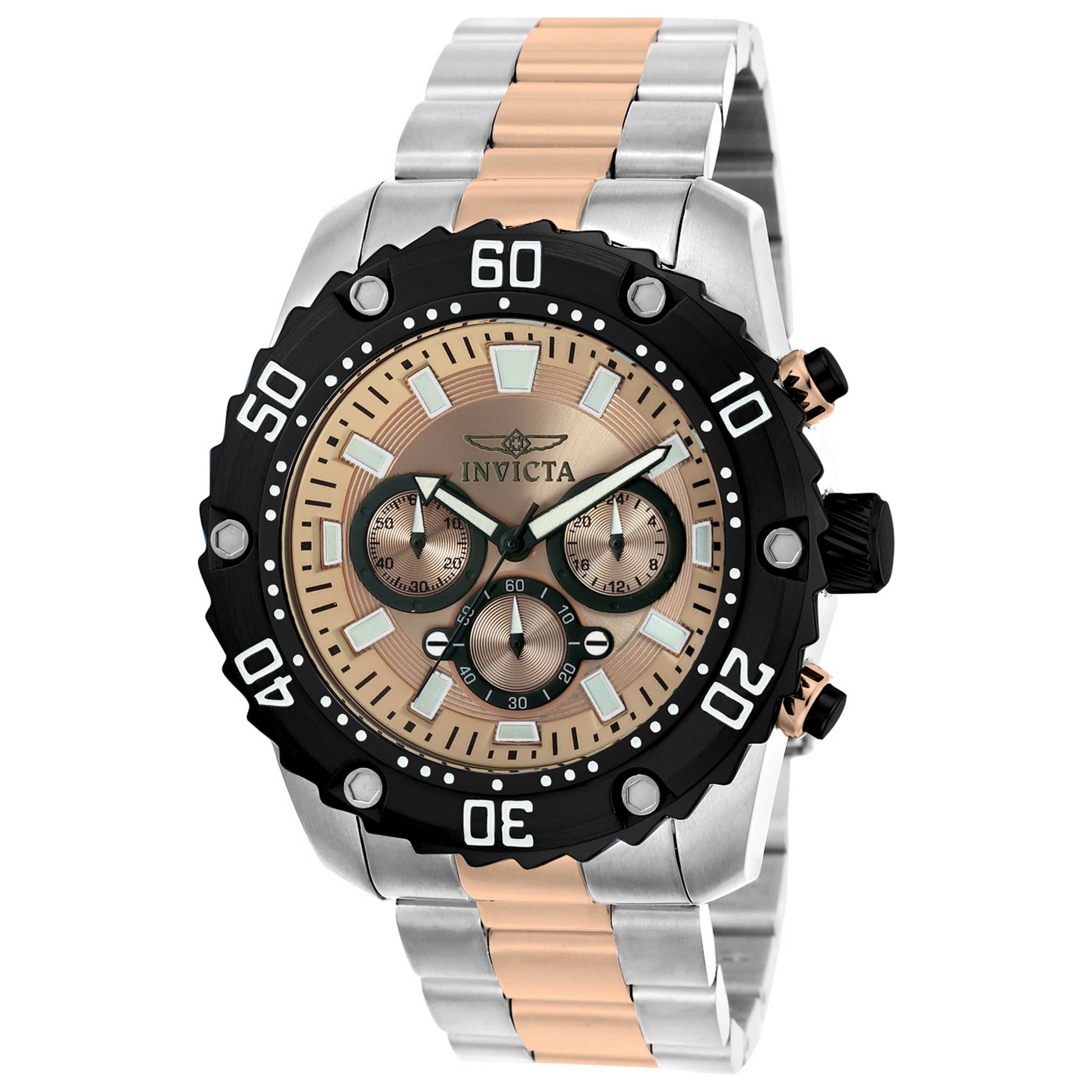 Front view of Invicta Pro Diver Men's Japanese Quartz (Battery-Powered) Watch INVICTA-22520