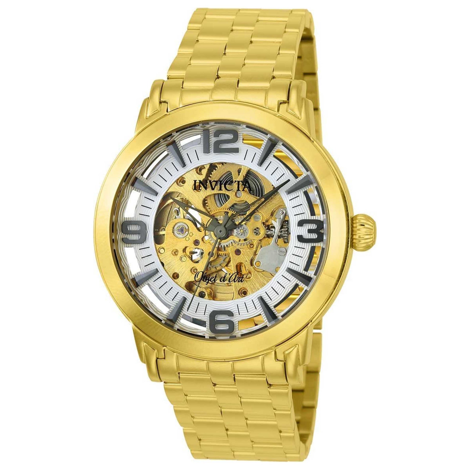 Front view of Invicta Objet D Art Men's Automatic Watch INVICTA-22599