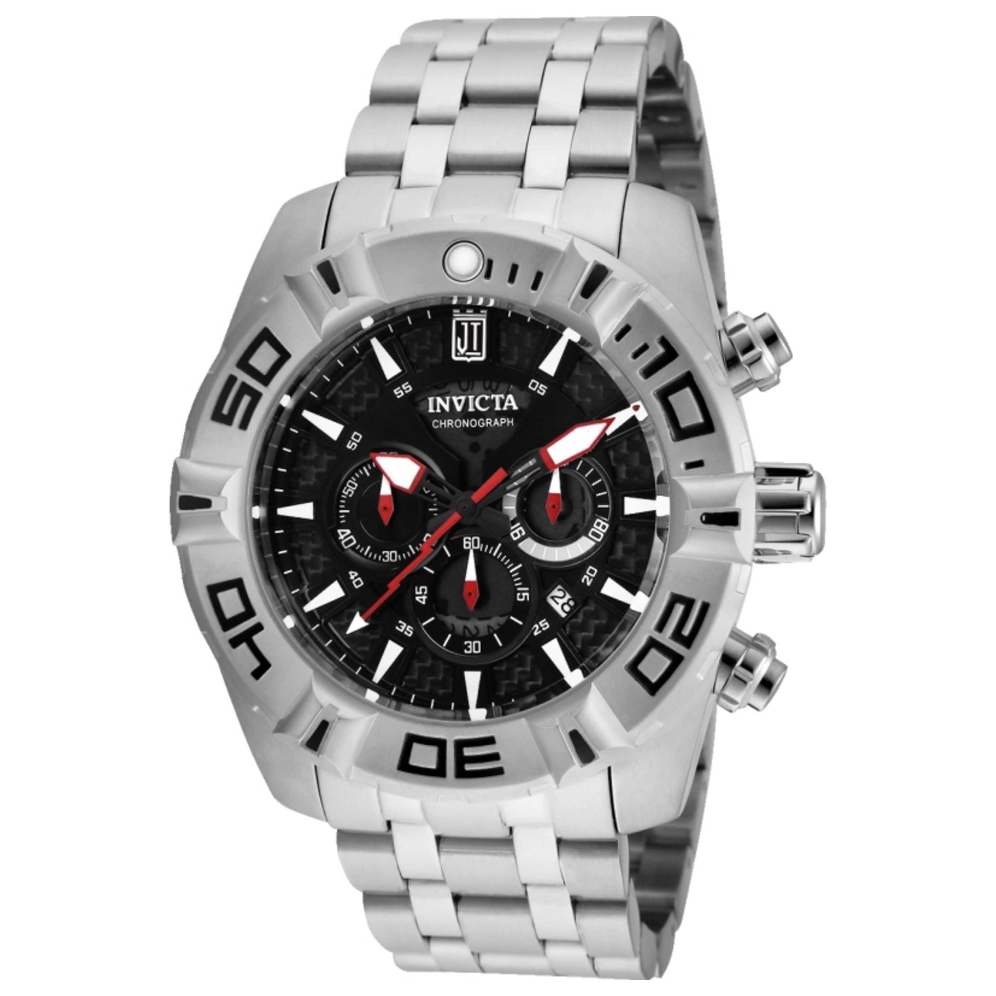 Front view of Invicta Jason Taylor Men's Japanese Quartz (Battery-Powered) Watch INVICTA-24845