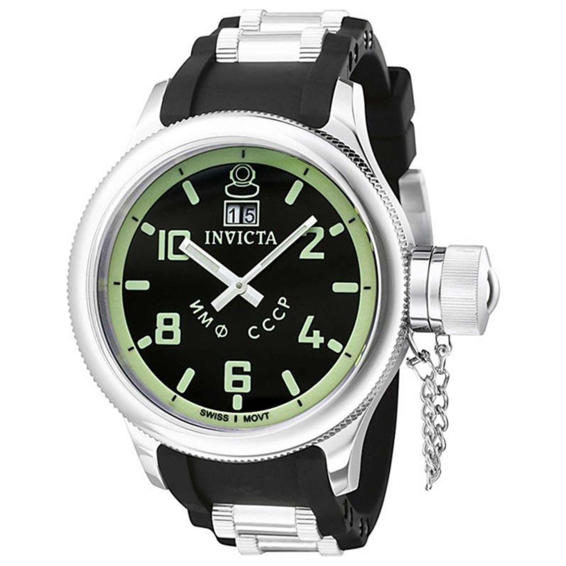 Front view of Invicta Russian Diver Men's Manual-Wind Watch INVICTA-4342