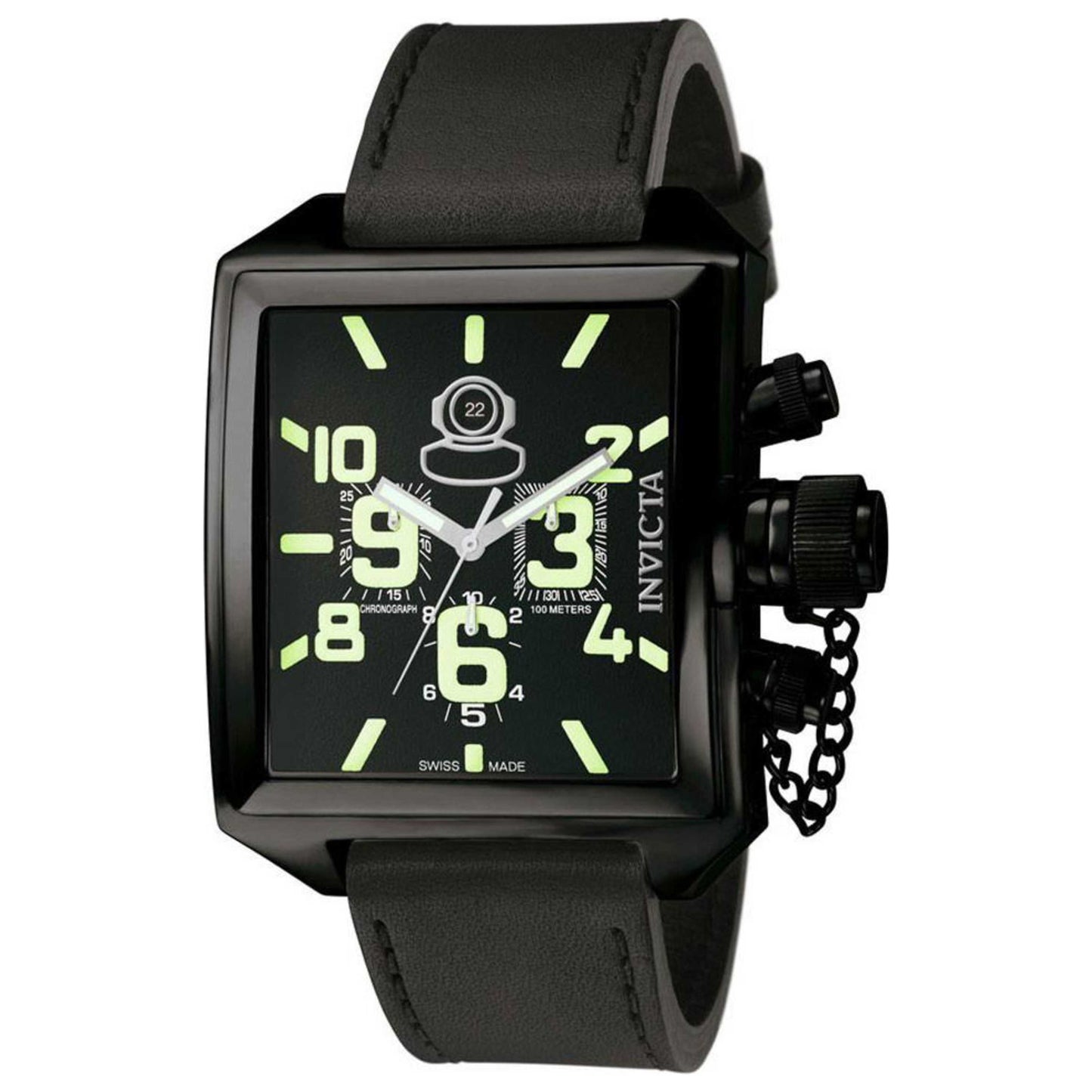 Front view of Invicta Russian Diver Men's Quartz Watch INVICTA-7185
