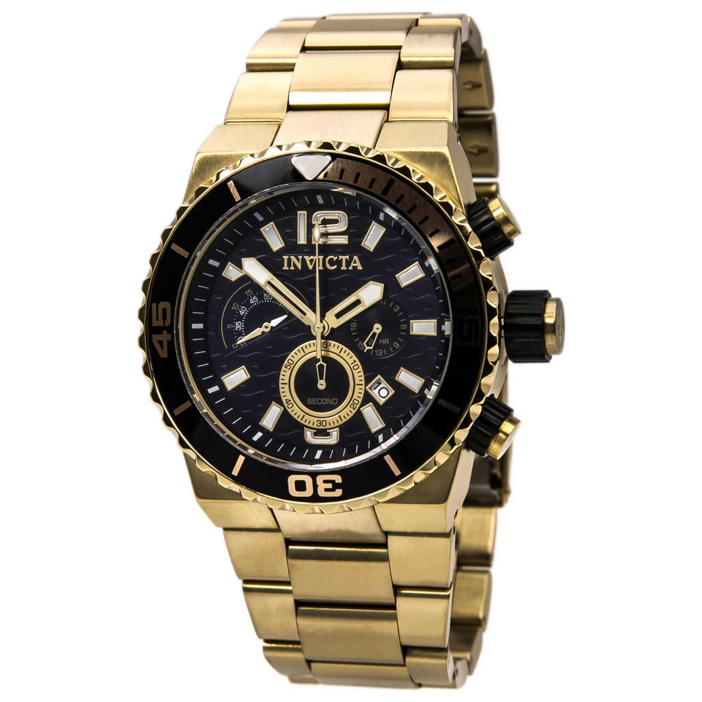 Front view of Invicta Pro Diver Men's Japanese Quartz (Battery-Powered) Watch INVICTA-80245