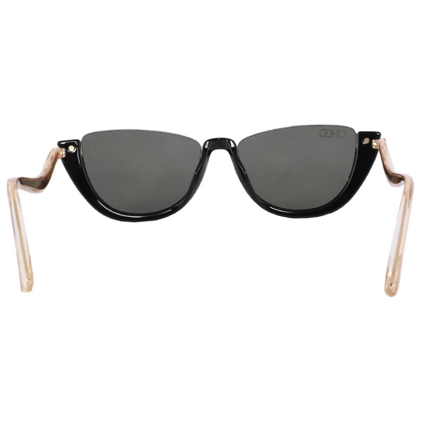 Back view of Jimmy Choo Fashion Women's Sunglasses IONA-S-807-54-BLACK