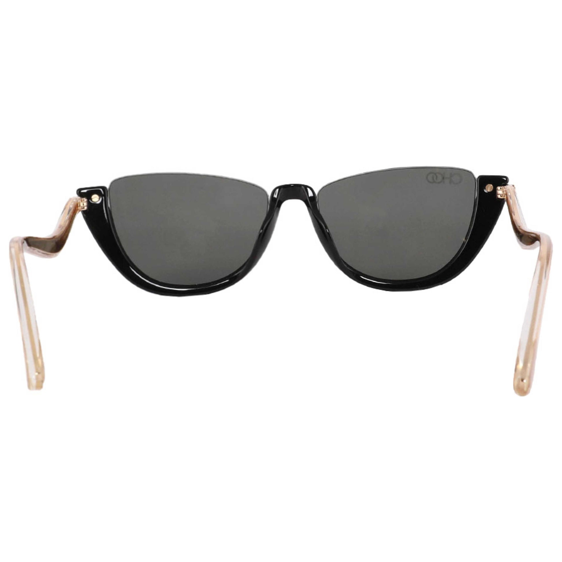 Back view of Jimmy Choo Fashion Women's Sunglasses IONA-S-807-54-BLACK