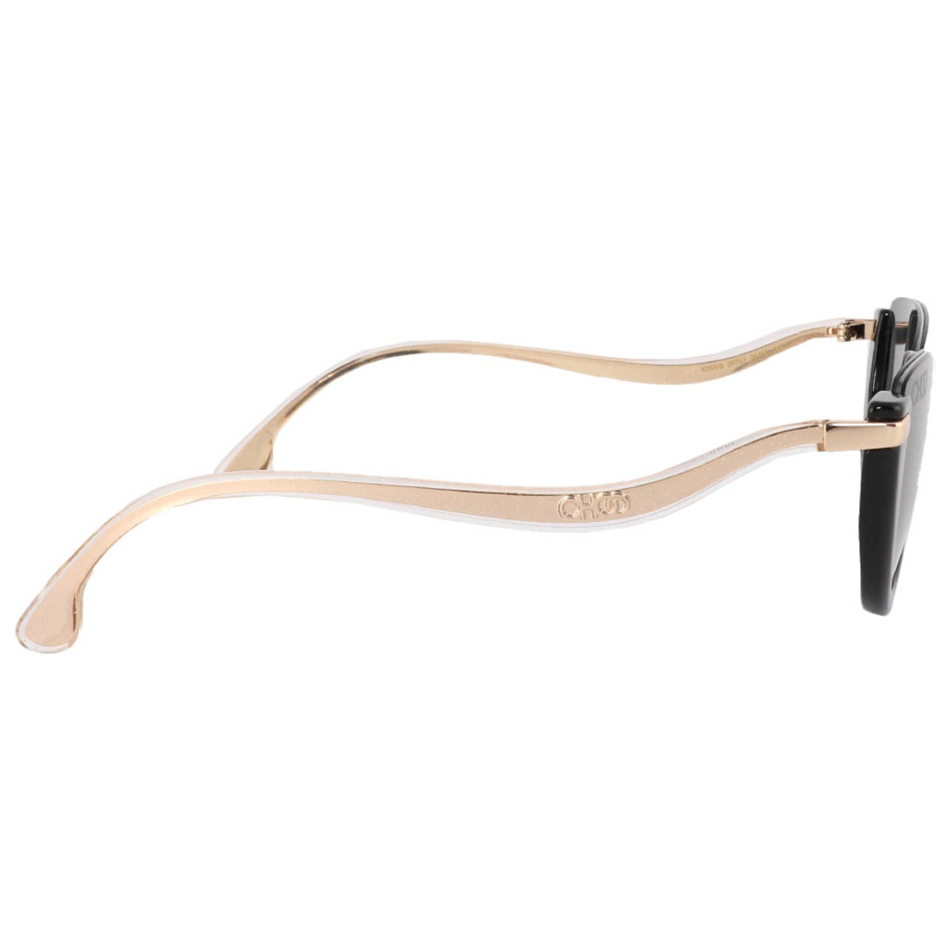 Right view of Jimmy Choo Fashion Women's Sunglasses IONA-S-807-54-BLACK