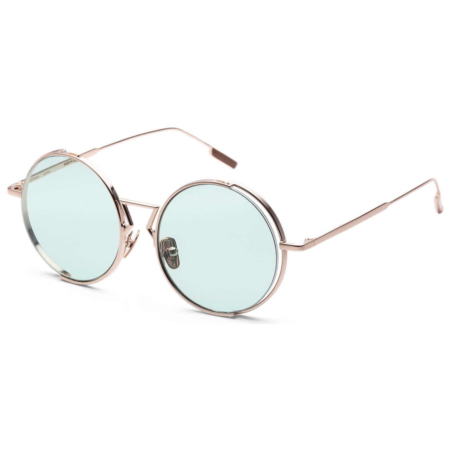 Front view of Verso Alpha Men's Sunglasses IS1004-A
