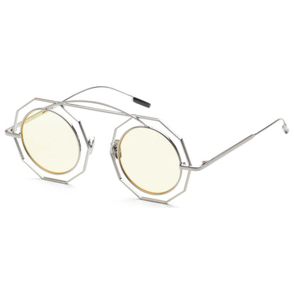 Front view of Verso Omega Men's Sunglasses IS1015-D