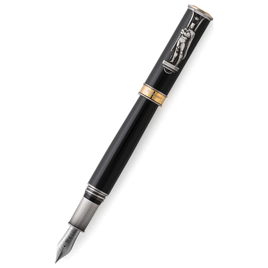 Front view of Montegrappa DC Comics Batman Pen ISDCB3LC