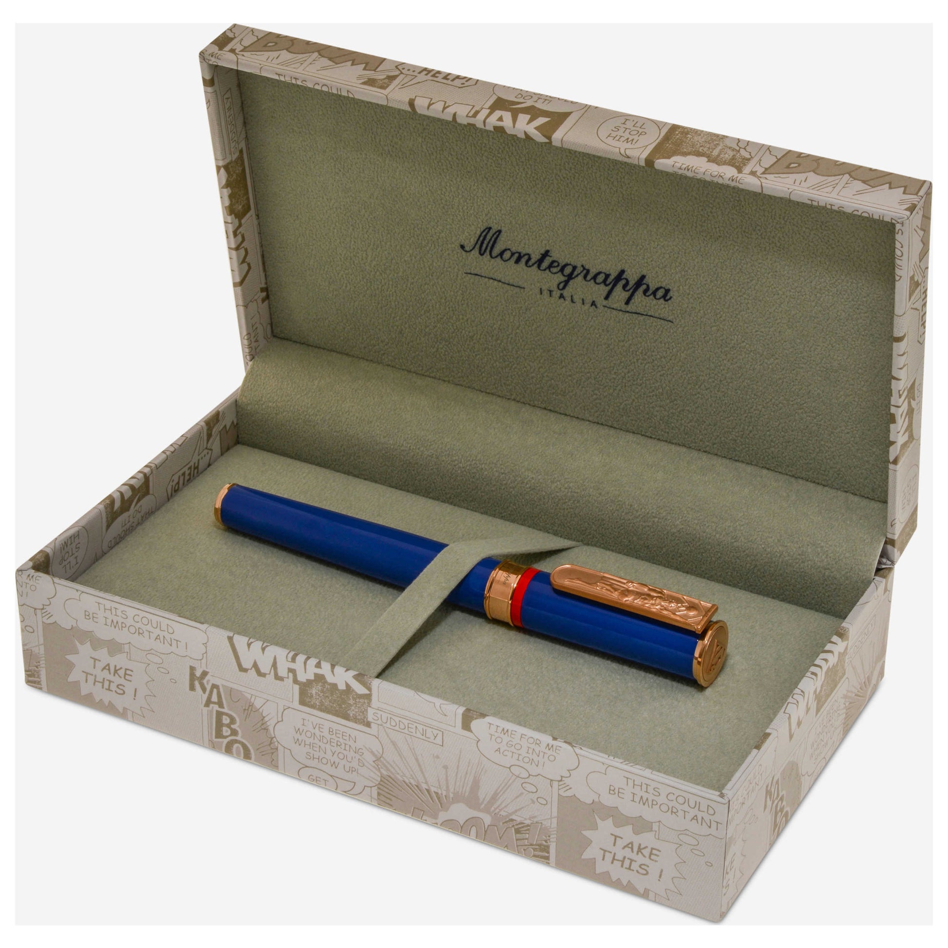 Montegrappa DC Comics Superman Pen ISDCSRYB - Image #3