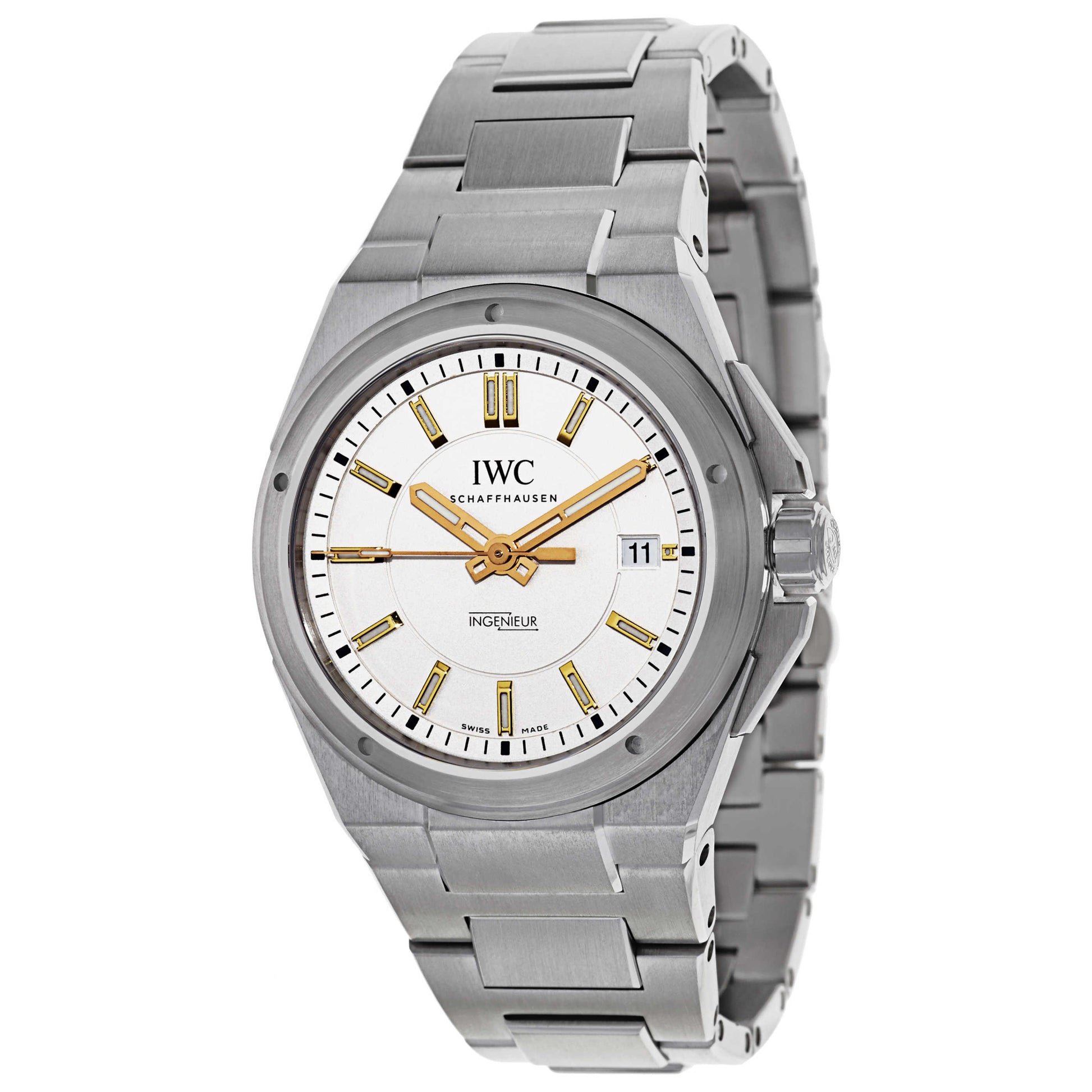 Front view of IWC Ingenieur Men's Automatic Watch IW323906