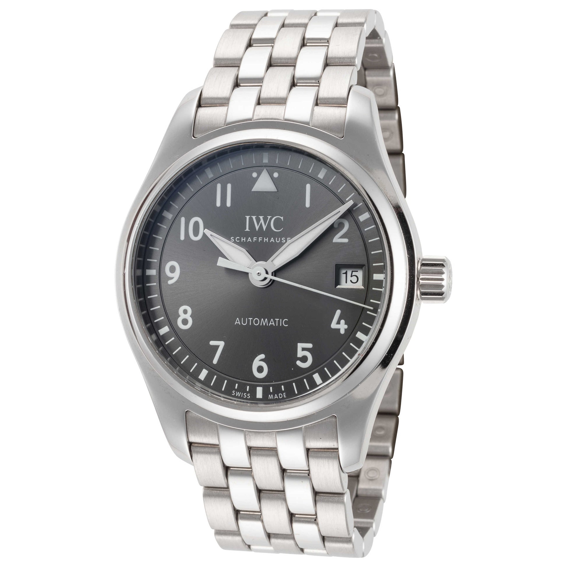 Front view of IWC Pilot's Men's Automatic Watch IW324002