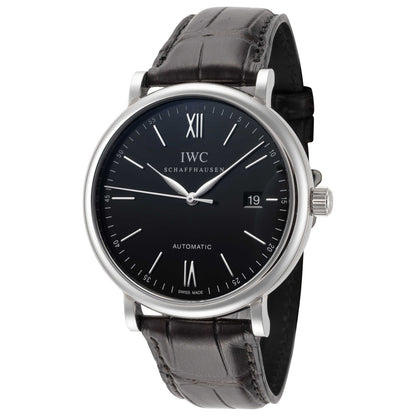 Front view of IWC Portofino Men's Automatic Watch IW356502-SD