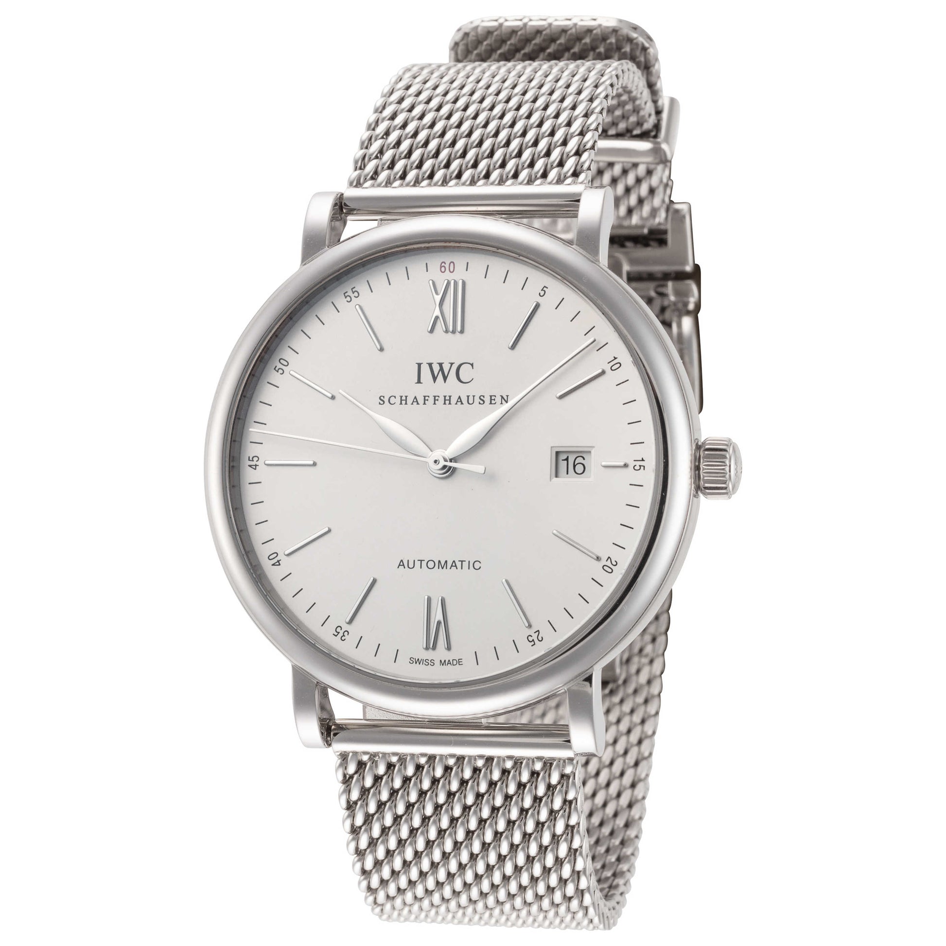 Front view of IWC Portofino Men's Automatic Watch IW356505-SD