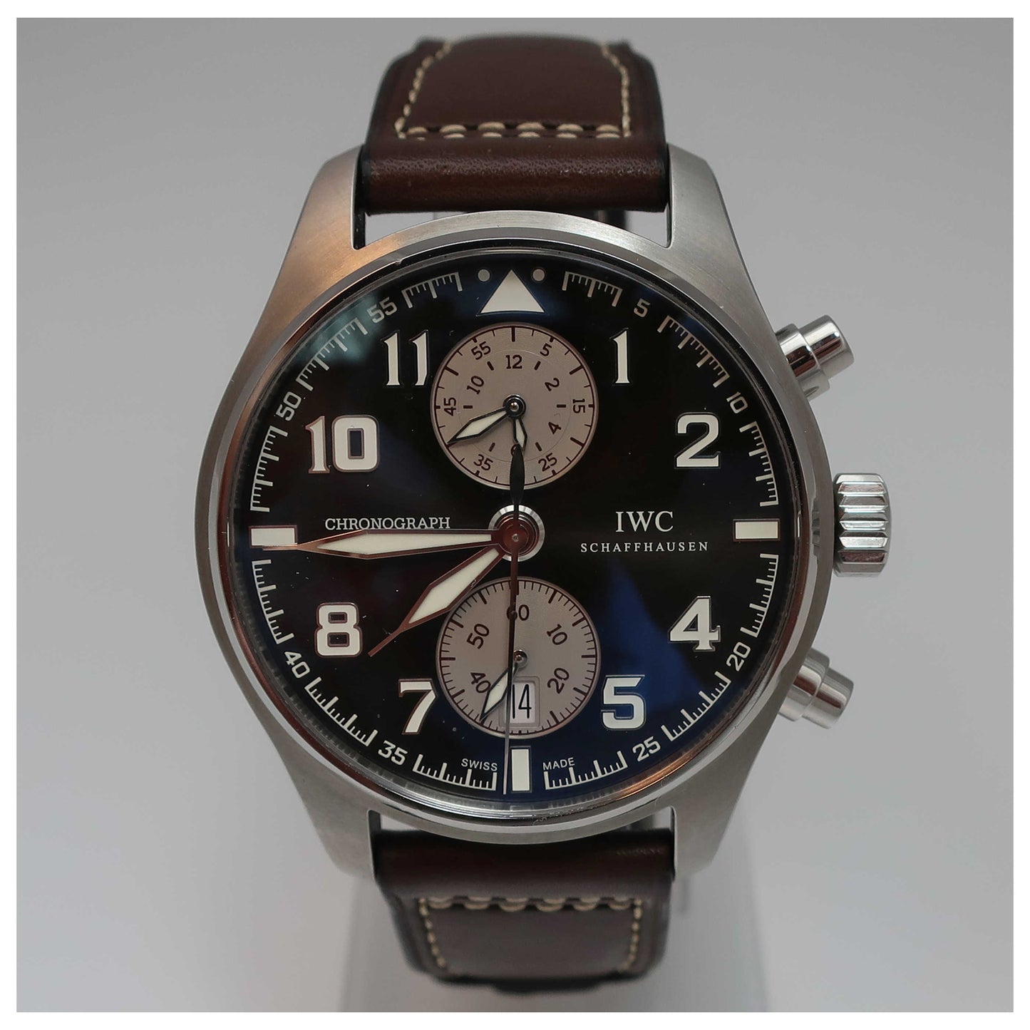 Front view of IWC Men's Automatic Watch IW387806-SD